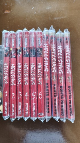 Hellsing manga serie - manga,