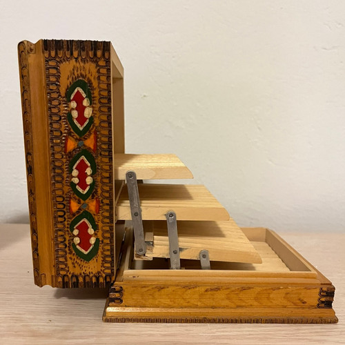 Portasigarette vintage legno