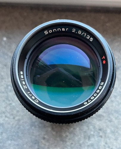 Contax zeiss 135mm 8 - f, 2.8