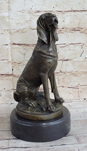 Real bronze puppy - bronze,