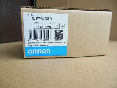 Omron cj1w ad081 plc module - omron, cj1w-ad081-v1