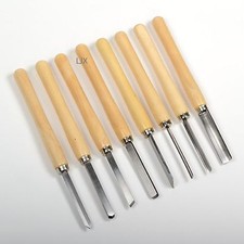 Set scalpello tornio legno 8