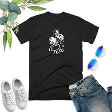 T-shirt Pelé King Football Legend CAPRA classica Brasile Brasile tifosi regalo bambini top