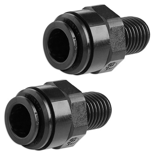 Connettore tubo lainox - tubo, 2x