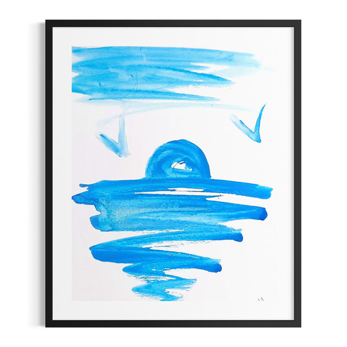 Quadro astratto originale 9x12
