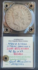 5 LIRE 1875 MILANO SCUDO RE