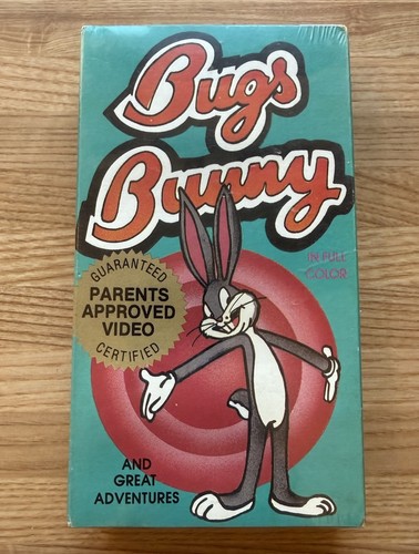 Bugs bunny sealed new vhs - bugs,