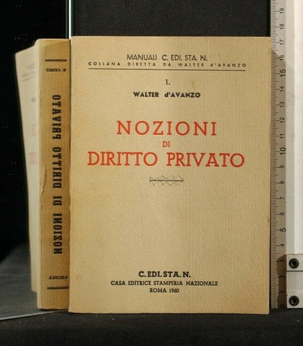 Nozioni diritto privato 1 - privato,