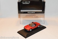 . MINICHAMPS VW VOLKSWAGEN PORSCHE 914 1969-1973 ROSSO COME NUOVO IN SCATOLA
