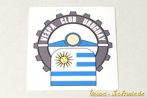Adesivo decorativo vespa - "vespa, club