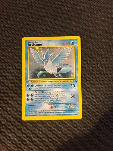 Carte pokemon articuno 62 - carte,