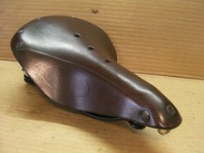 Sella BROOKS B66 Champion, in cuoio marrone, usata, per bici sport / vintage.