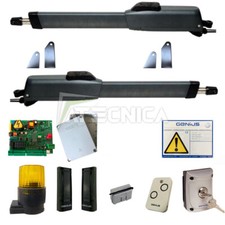 Kit motorizzaizio cancello battente FAAC GENIUS KIT MISTRAL 300 JLC 868 230V 3m