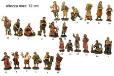 STATUINE FIGURE PRESEPE NATALE