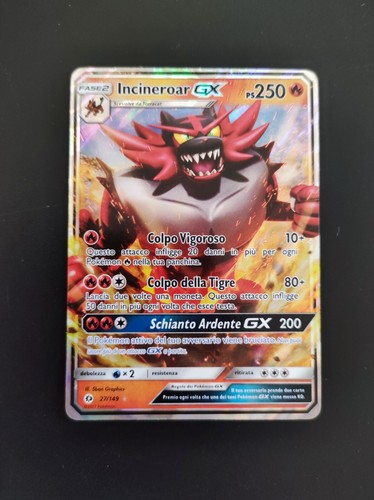 Carte pokemon incineroar - pokemon, gx