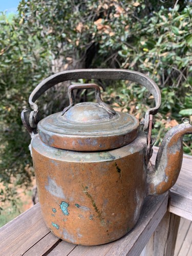 Bollitore vintage rame - bollitore,