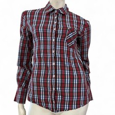 DENNY ROSE Camicia rossa blu
