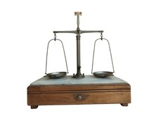 ANTICA XIX secolo BILANCIA DI