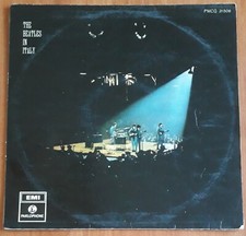 THE BEATLES IN ITALY - LP VINILE 33 giri - EMI/Parlophone - MADE IN ITALY 1980