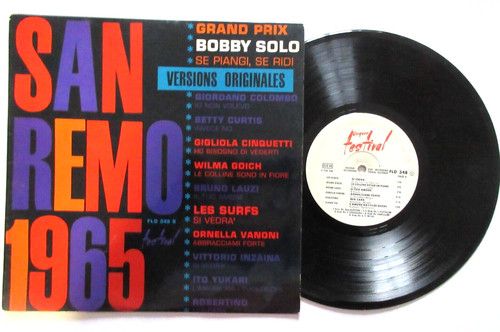 San remo 1965 - 1965, vinyle