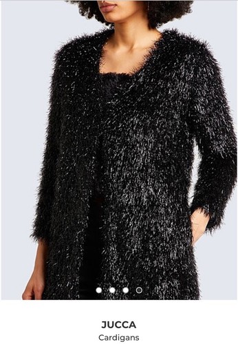 Cardigan jucca 478 - cardigan, nero