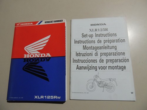 Honda xlr 125 1998 manuale - honda,