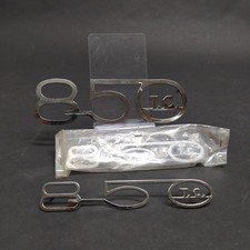 Lotto di 3 scritte Abarth 850