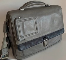 Affare Classica elegante espandibile borsa cartella grigia  Piquadro