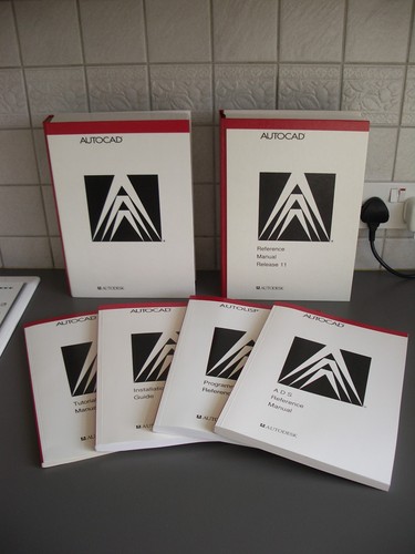 Manuali vintage autocad - manuali,