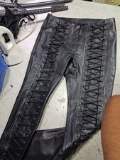 Pantaloni da donna in pelle