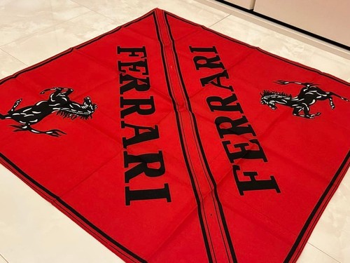 Sciarpa ferrari bandiera - sciarpa,