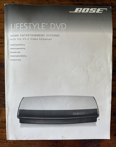 Bose lifestyle 48 dvd - bose, 28/38/48