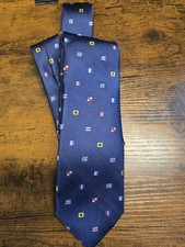 Cravatta uomo Nautica blu navy