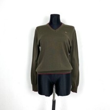 Cardigan maglione lana scollo a V classico Etro Milano Made in Italy taglia XL