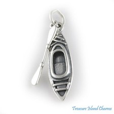 Ciondolo Kayak con Remo Paddle