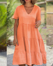 Abito midi lungo casual - abito,