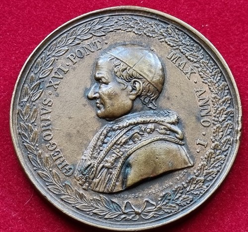Medaglia stato pontificio 1831 - stato,