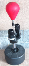 ASTA CON PALLA BOXE FLESSIBILE REGOLABILE-CON GUANTONI-PUNCHING BALL-ADULTO BAMB