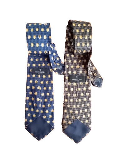 Trussardi coppia cravatta - trussardi,