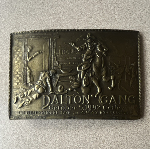 Fibbia per cintura dalton gang - fibbia,