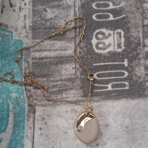 Collana catenina dorata con