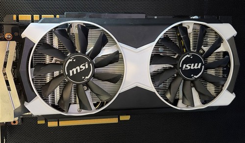 Msi nvidia geforce - 980, 4