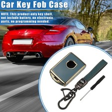 Custodia Portachiavi Smart per Volvo TPU Blu con Portachiavi