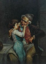 Antique Oil on Board