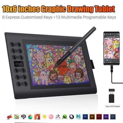 Gaomon m106k pro tavoletta - pro,