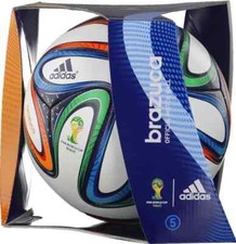 Adidas Brazuca 2014 Mondiali Brasile FIFA Pallone Calcio Ufficiale Match Taglia 5
