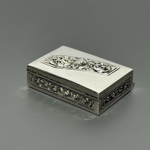 Scatola argento 900 - scatola,