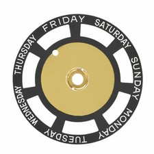 DISCO GIORNALIERO PER MOVIMENTO SVIZZERO TUDOR ETA 2834-2 OROLOGIO AUTOMATICO NERO