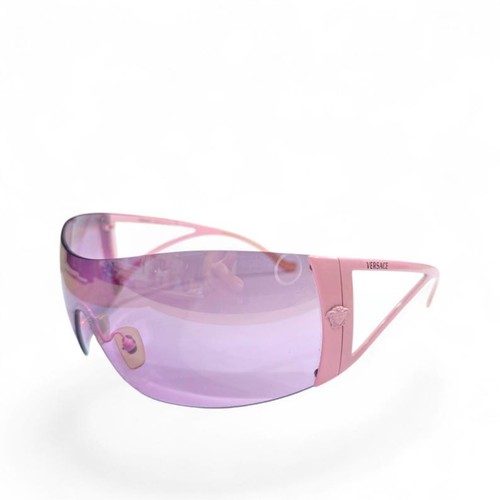 Versace shield sunglasses y2k - versace,