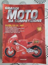 FASCICOLO EDICOLA GRANDI MOTO DA COMPETIZIONE N.17 GILERA 125cc ,2001